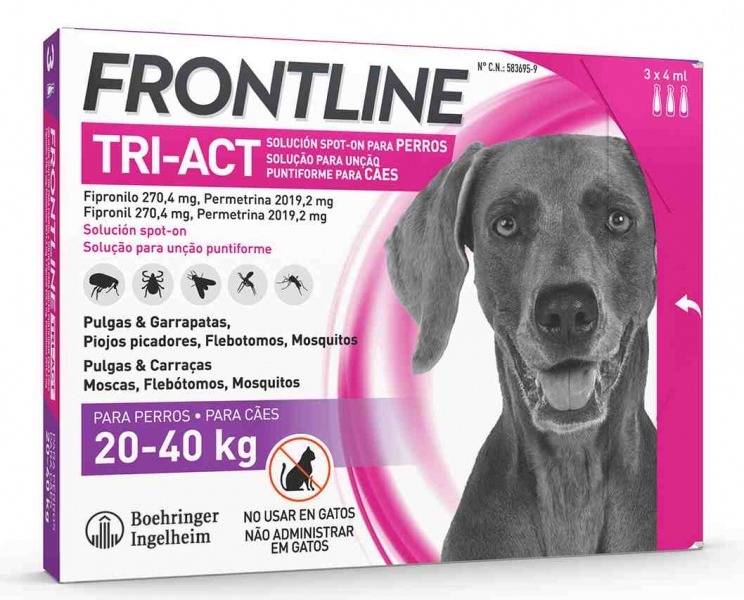 Frontline TRI-ACT 3Ppt L 20-40Kg
