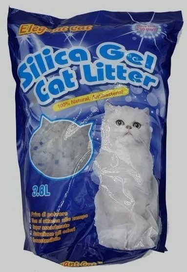 Silica Gel Cat Litter Azul 3,8lt