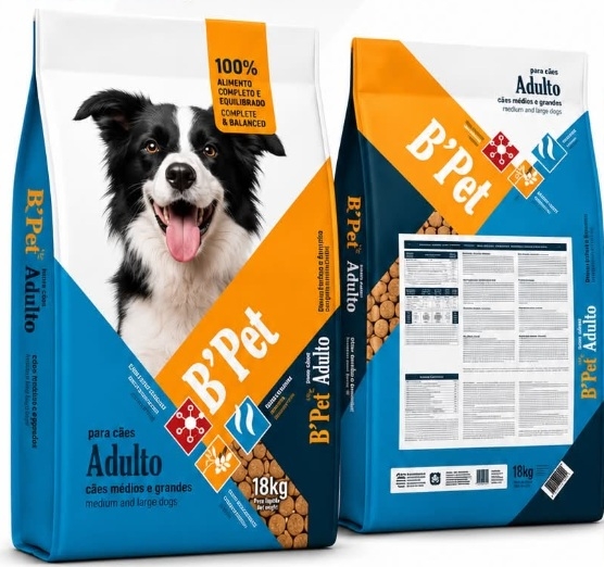 B'PET Cão 21/7 18Kg